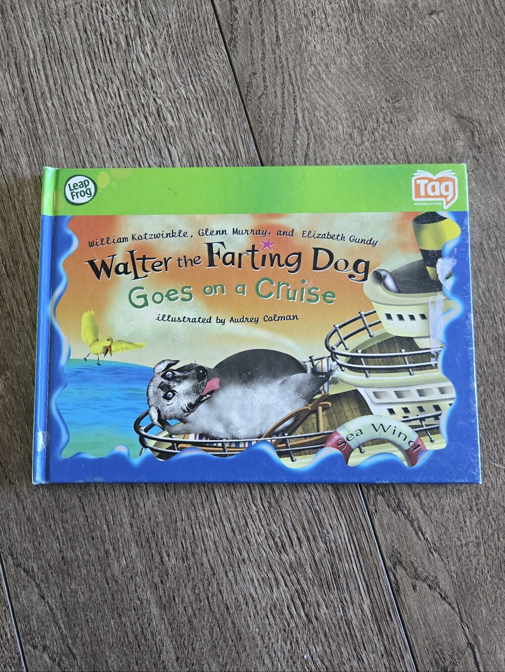 Leap Frog Tag Book "Walter the Farting Dog Goes on a Cruise" -